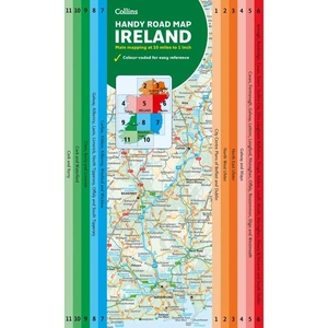 Map of Ireland Handy, Sports, Hobbies & Travel, Map, Collins Maps