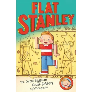 Farshore Jeff Brown's Flat Stanley: The Great Egyptian Grave Robbery, Teen & YA Books, Paperback, Sara Pennypacker, Illustrated by Jon Mitchell