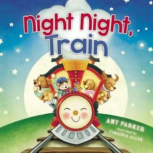 Harper Collins Night Night, Train, Children's, Board Book, Amy Parker