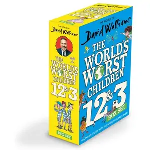 HarperCollinsChildren'sBooks The World of David Walliams: The World’s Worst Children 1, 2 & 3 Box Set, Children's, Other Format, David Walliams, Illustrated by Tony Ross