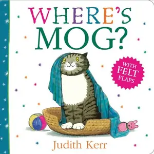 HarperCollinsChildren'sBooks Where’s Mog , Children's, Board Book, Judith Kerr, Illustrated by Judith Kerr