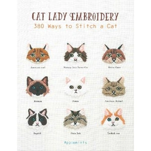 Lovereading Cat Lady Embroidery 380 Ways to Stitch a Cat