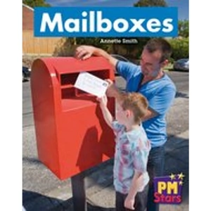 Scholastic PM Red: Mailboxes (PM Stars Fiction) Level 3, 4, 5, 6