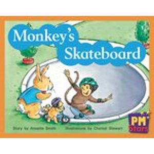 Scholastic PM Yellow: Monkey's Skateboard (PM Stars) Level 6
