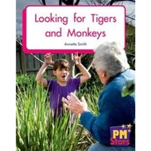 Scholastic PM Red: Looking for Tigers and Monkeys (PM Stars Fiction) Level 3, 4, 5, 6
