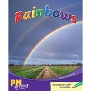 Scholastic PM Writing 4: Rainbows (PM Emerald) Level 25
