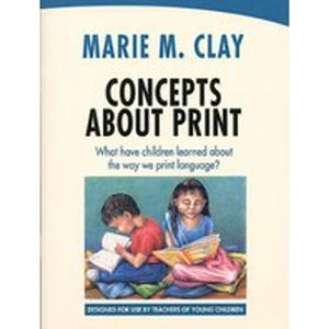 Scholastic Marie Clay: Concepts About Print: Teacher Guide