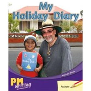 Scholastic PM Writing 1: My Holiday Diary (PM Red/Yellow) Levels 5, 6 x 6