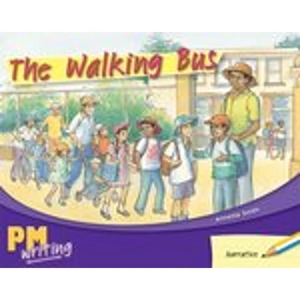Scholastic PM Writing 1: The Walking Bus (PM Yellow/Blue) Levels 8, 9 x 6