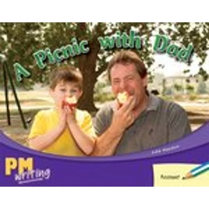 Scholastic PM Writing 1: A Picnic With Dad (PM Blue/Green) Levels 11, 12 x 6