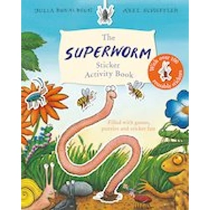 Scholastic The Superworm Sticker Activity Book