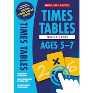 Scholastic National Curriculum Times Tables: Teacher's Book Ages 5-7