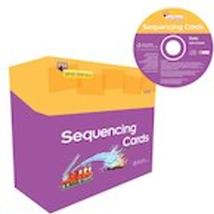 Scholastic PM Oral Literacy Early: Sequencing Cards Box Set including CD-ROM