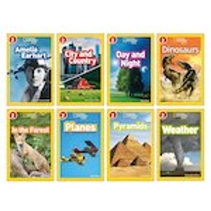 View product details for the National Geographic Readers Level 2 Pack x 8 (Book Bands Green, Orange and Turquoise)