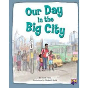 Scholastic PM Turquoise: Our Day in the Big City (PM Storybooks) Level 17