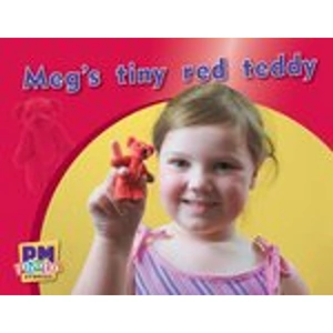 Scholastic PM Magenta: Meg's Tiny Red Teddy (PM Photo Stories) Levels 2, 3 x 6