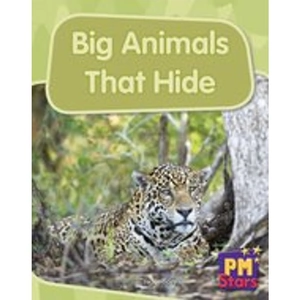 Scholastic PM Blue: Big Animals That Hide (PM Stars) Levels 11, 12 x 6