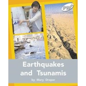 Scholastic PM Silver: Earthquakes and Tsunamis (PM Plus Non-fiction) Levels 24, 25 x 6