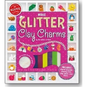 The Book Depository Make Glitter Clay Charms by Editors of Klutz