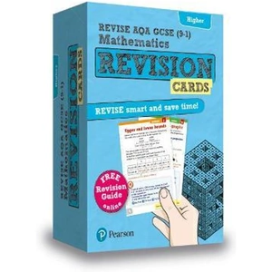 The Book Depository Pearson REVISE AQA GCSE Maths Higher Revision Cards (with free online