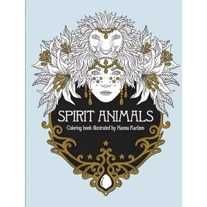 The Book Depository Spirit Animals Coloring Book by Hanna Karlzon