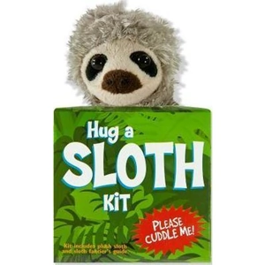 The Book Depository Hug a Sloth Kit: Kit Includes Plush Sloth by Inc Peter Pauper Press