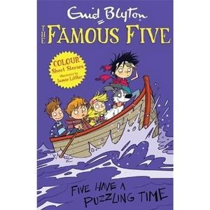 View product details for the Famous Five Colour Short Stories: Five Have a Puzzling by Enid Blyton