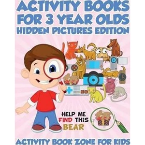 The Book Depository Activity Books For 3 Year Olds Hidden by Activity Book Zone for Kids