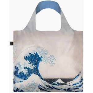 Waterstones Hokusai Wave Recycled Foldaway Bag New