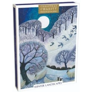 Waterstones Winter Landscapes Charity Box - 16 Cards