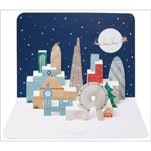 View product details for the London Snow 3D Form Cards X5 Christmas Cards