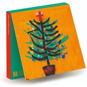 Waterstones Ra Christmas Tree Wallet X10 Cards