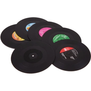 Waterstones Retro Vinyl Coasters
