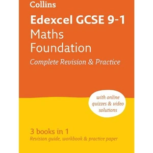 Waterstones Edexcel GCSE 9-1 Maths Foundation All-in-One Complete Revision and Practice