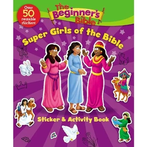 Waterstones The Beginner's Bible Super Girls of the Bible Sticker and Activity Book