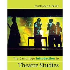 Waterstones The Cambridge Introduction to Theatre Studies