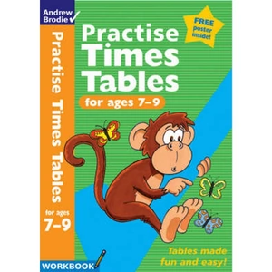 Waterstones Practise Times Tables for ages 7-9