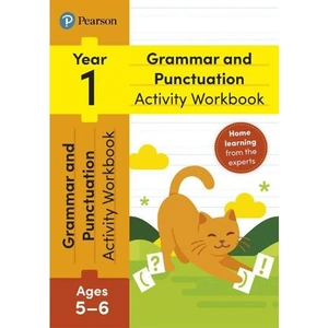 Waterstones Pearson Learn at Home Grammar & Punctuation Activity Workbook Year 1