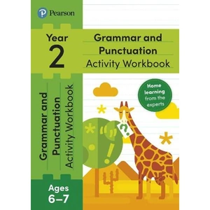 Waterstones Pearson Learn at Home Grammar & Punctuation Activity Workbook Year 2