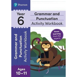 Waterstones Pearson Learn at Home Grammar & Punctuation Activity Workbook Year 6