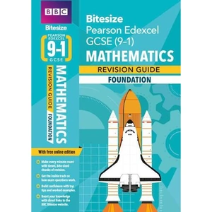 Waterstones BBC Bitesize Edexcel GCSE (9-1) Maths Foundation Revision Guide inc online edition - 2023 and 2024 exams