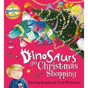 Waterstones Dinosaurs Go Christmas Shopping