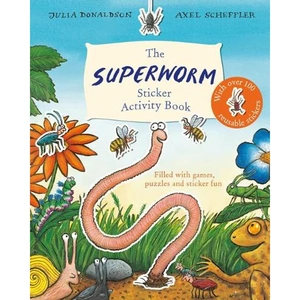 View product details for the Superworm Sticker Activity Book