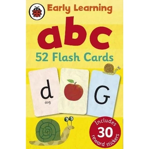 Waterstones Ladybird Early Learning: ABC flash cards
