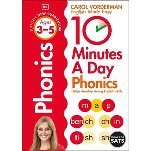 Waterstones 10 Minutes A Day Phonics, Ages 3-5 (Preschool)