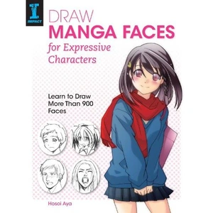 Waterstones Draw Manga Faces for Expressive Characters
