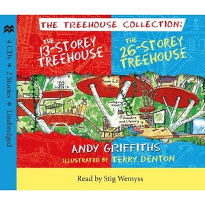 Waterstones The 13-Storey & 26-Storey Treehouse CD set