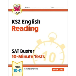 Waterstones KS2 English SAT Buster 10-Minute Tests: Reading - Book 1 (for the 2024 tests)