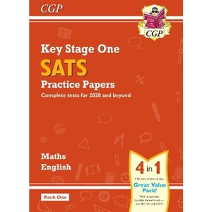 Waterstones KS1 Maths and English SATS Practice Papers Pack (for the 2022 tests) - Pack 1