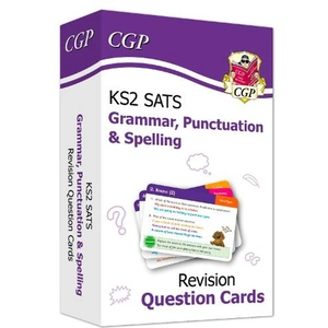 Waterstones KS2 English SATS Revision Question Cards: Grammar, Punctuation & Spelling (for the 2022 tests)